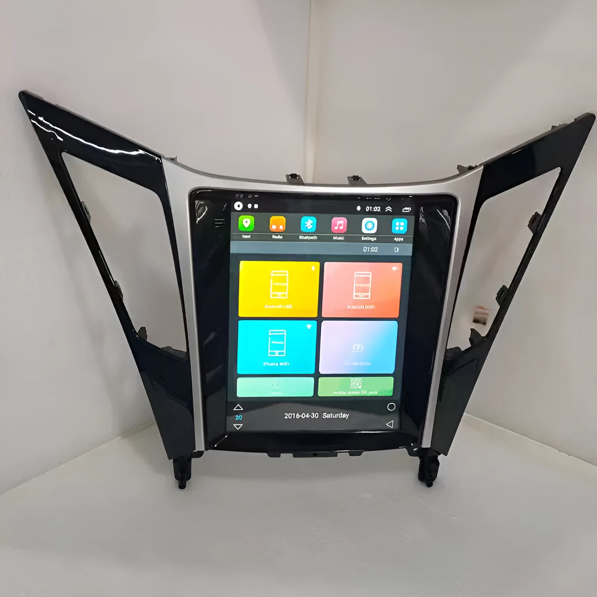 9.7 inch vertical screen Android smart navigator for Hyundai 2008 Sonata with WIFI and 12V power