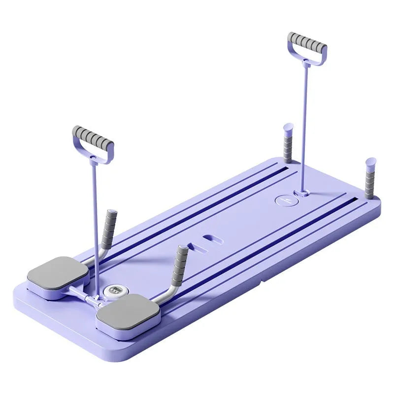 Standard Purple PP plastic fitness rebound board measuring 106x41cm for home workouts