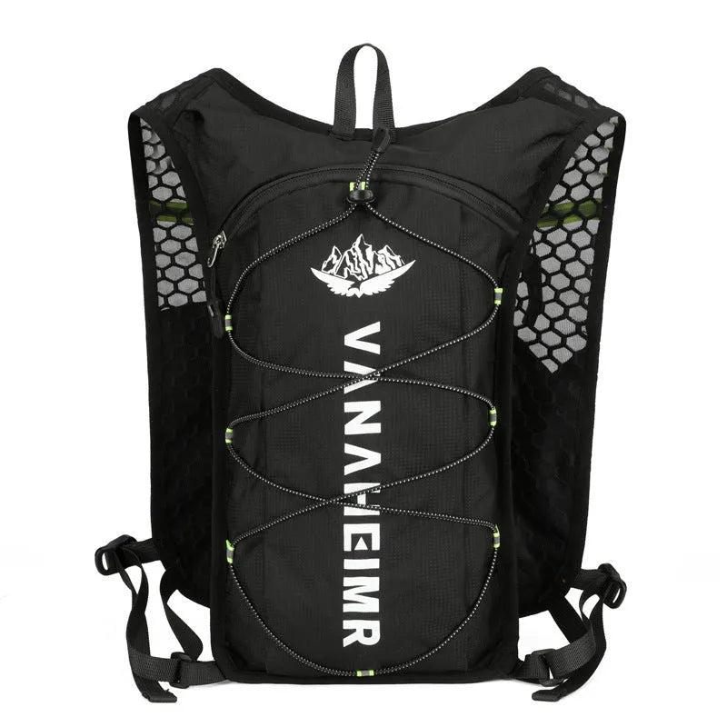 Ultra-light cross-country outdoor backpack in Streamer Orange colour with waterproof fabric.