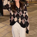 Japanese Korean style casual cardigan in acrylic fabric showing macaron colour options