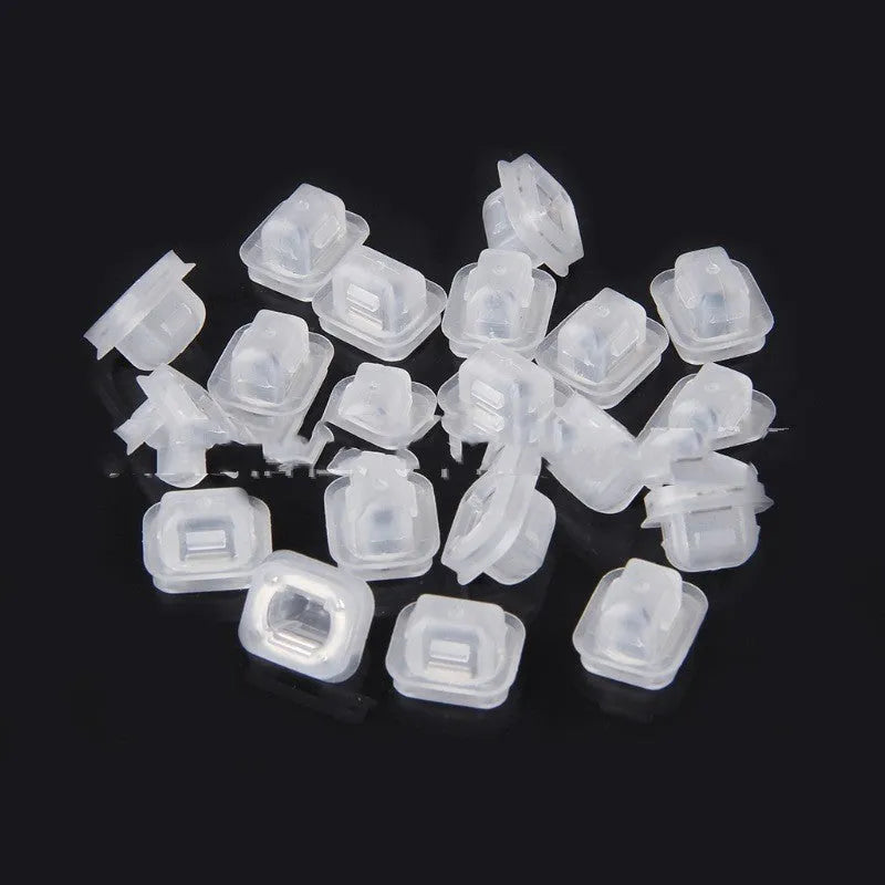 Transparent plastic interior trim panel clips for BMW 5 Series 7 Series E39 E38 vehicles