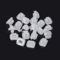 Transparent plastic interior trim panel clips for BMW 5 Series 7 Series E39 E38 vehicles