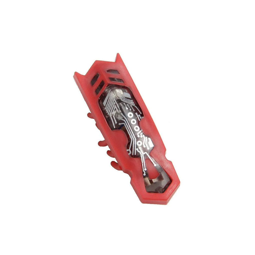 Electric jumping insect cat toy showing miniature worm design and compact 4.5cm plastic construction