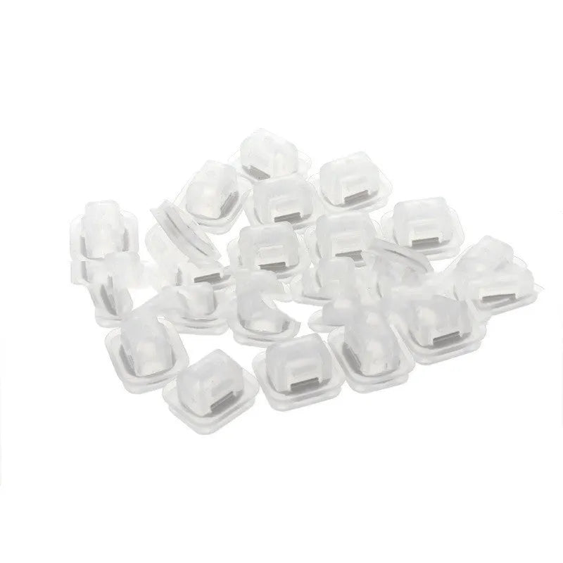 Transparent plastic interior trim panel clips for BMW 5 Series 7 Series E39 E38 vehicles