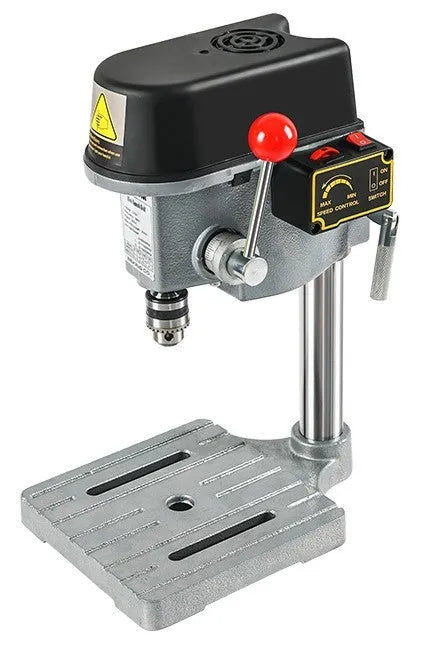 1050W mini bench drill milling machine with cross bench pliers on a workbench