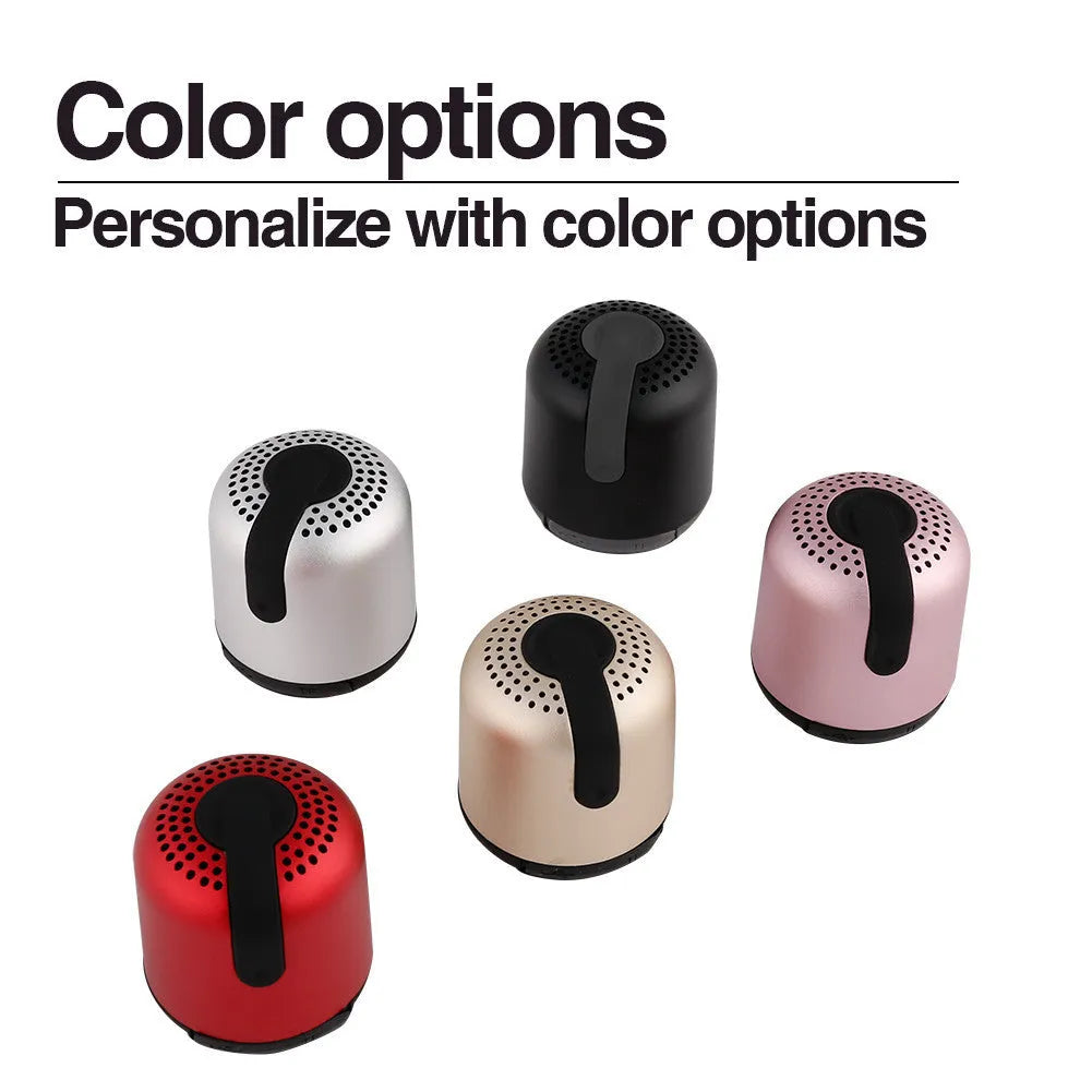 Hieha XQ11 mini cylinder-shaped waterproof Bluetooth speaker in choice of colours.