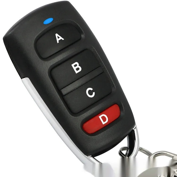 Clone remote control key 433MHz garage door access control 65x35.8x16mm ABCD button