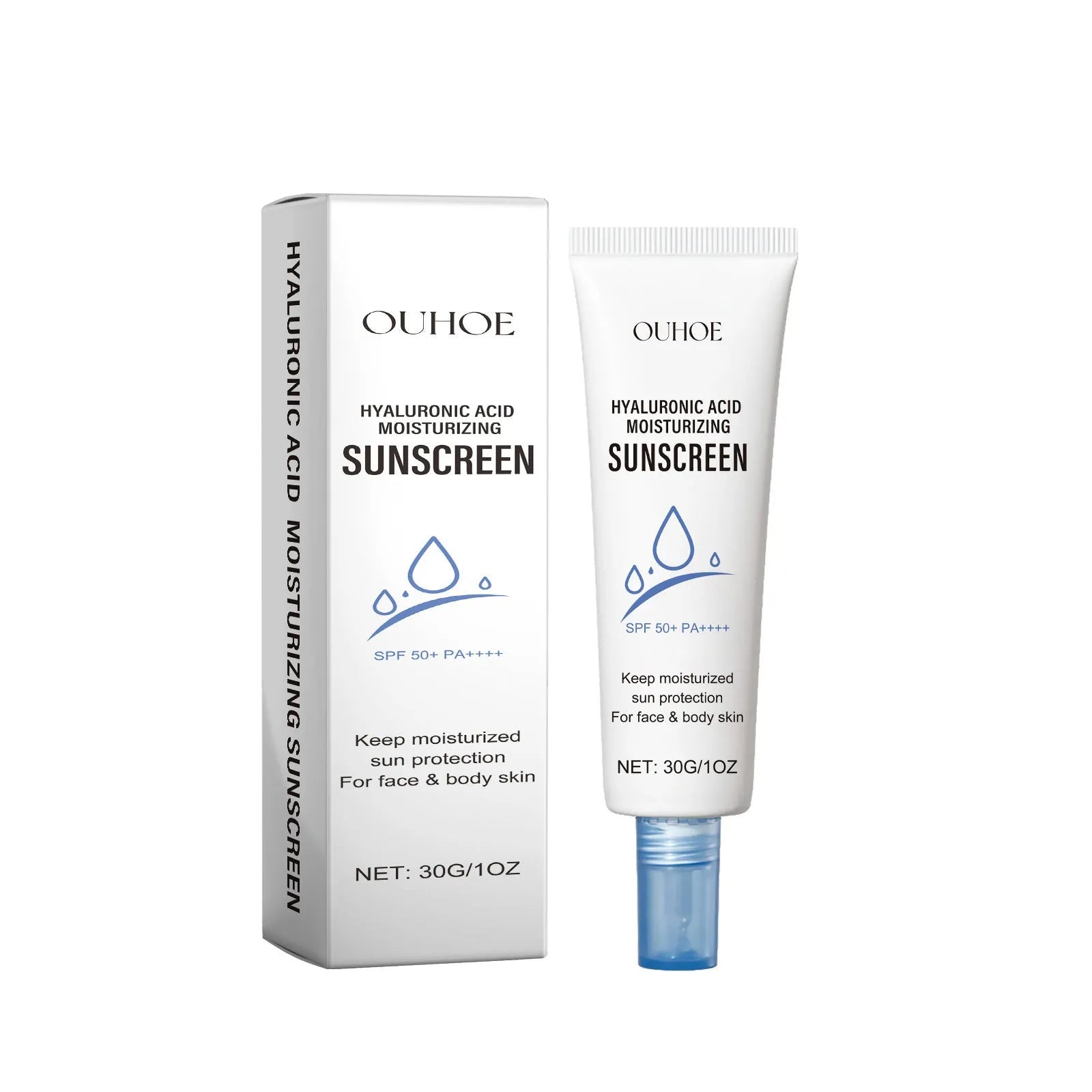 30g moisturising protective lotion container with UV isolation properties