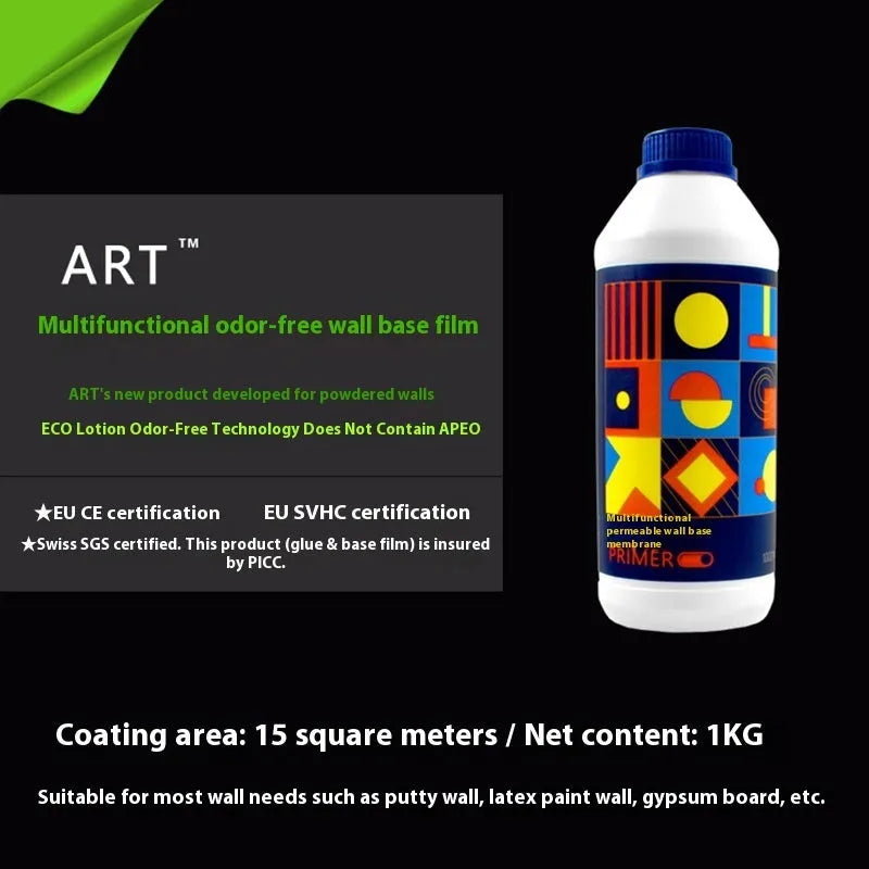 Three rolls of formaldehyde-free glutinous rice wallpaper adhesive paste for wall sticking