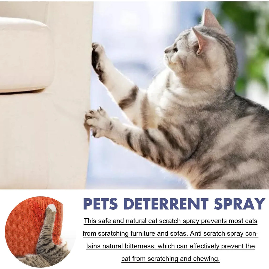 50ml pet training spray deterrent bottle for dogs and cats scratching furniture
