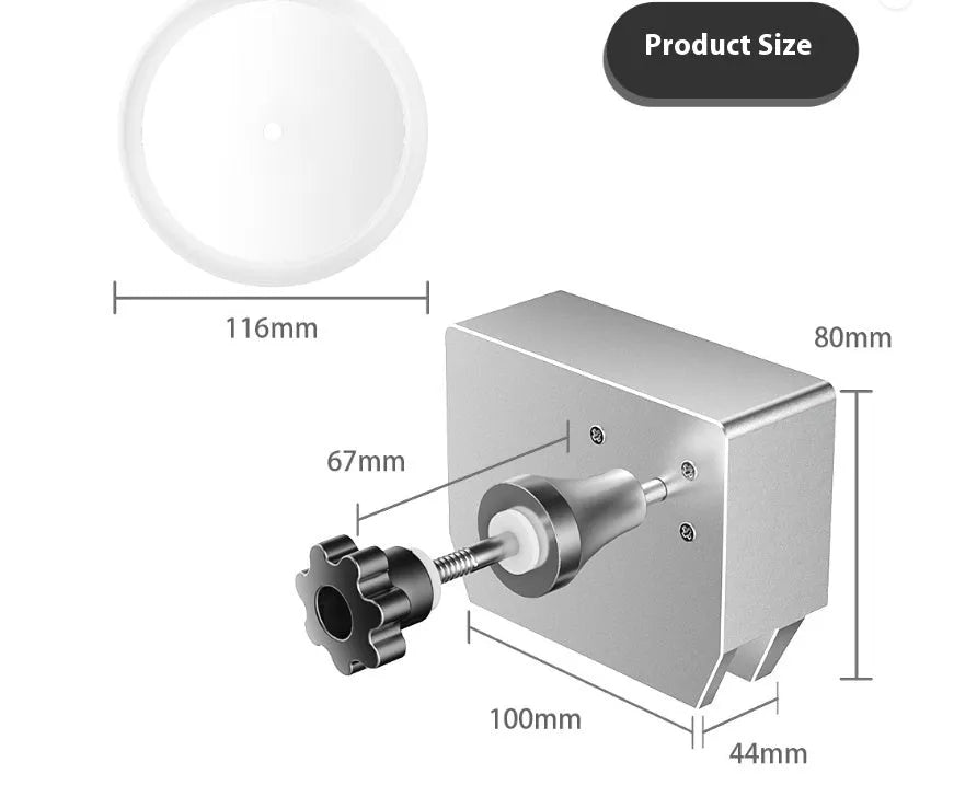 Ultrasonic disc cleaning machine with single slot for vinyl records and PCB components