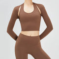 Men's V-neck long sleeve pullover sweater in Camel Yellow, Dark Coffee, Light Khaki, Phantom Black, and Saddle colours
