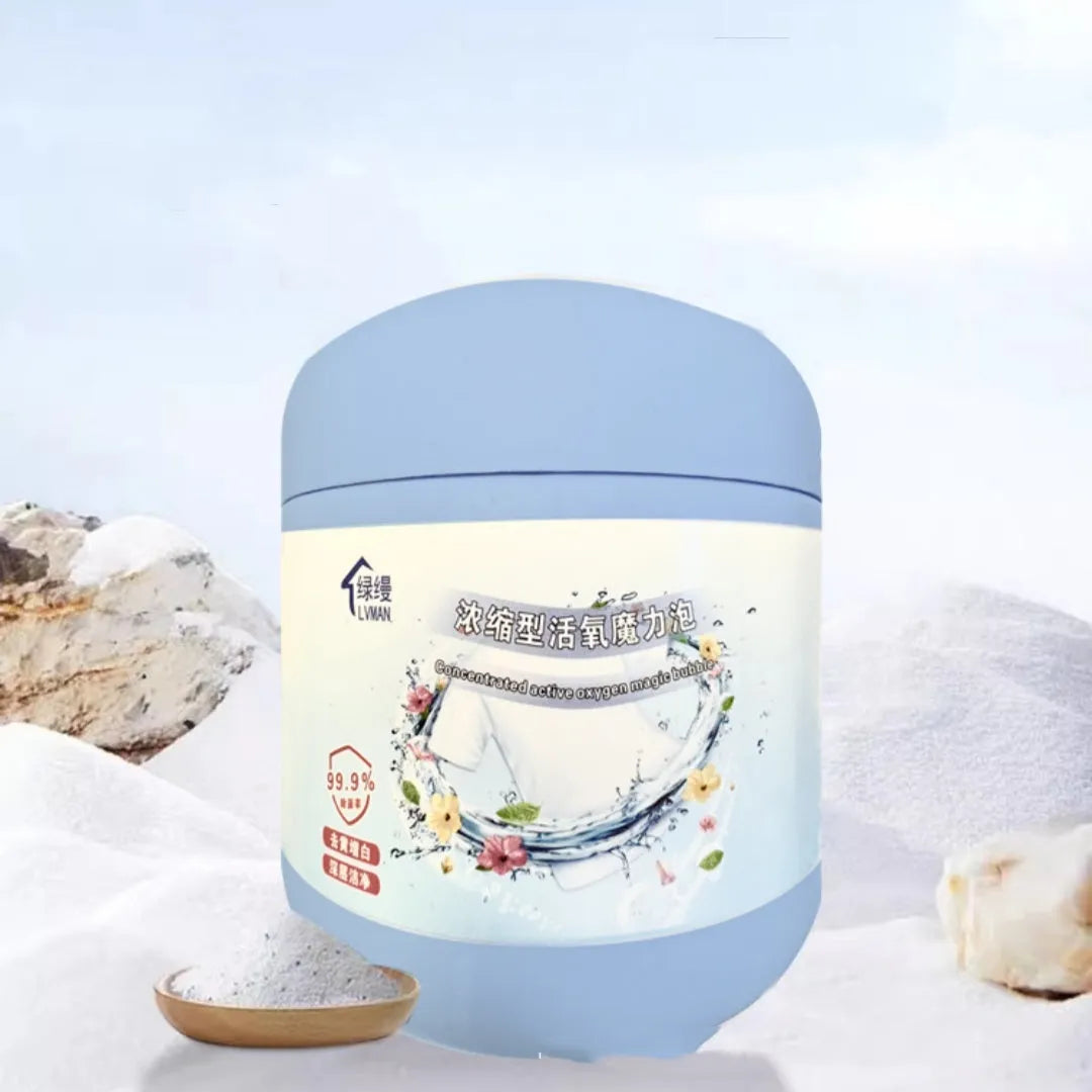 400g bottle of strong decontamination salt active oxygen bleaching powder for laundry stain removal