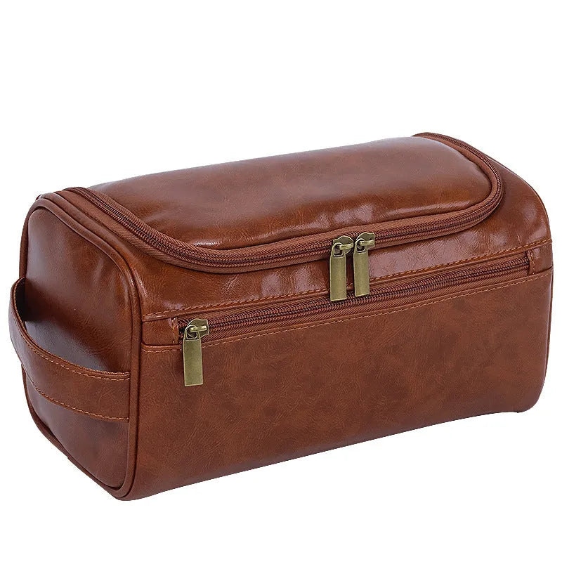 Large waterproof cosmetic storage bag in European and American retro style with six colour options