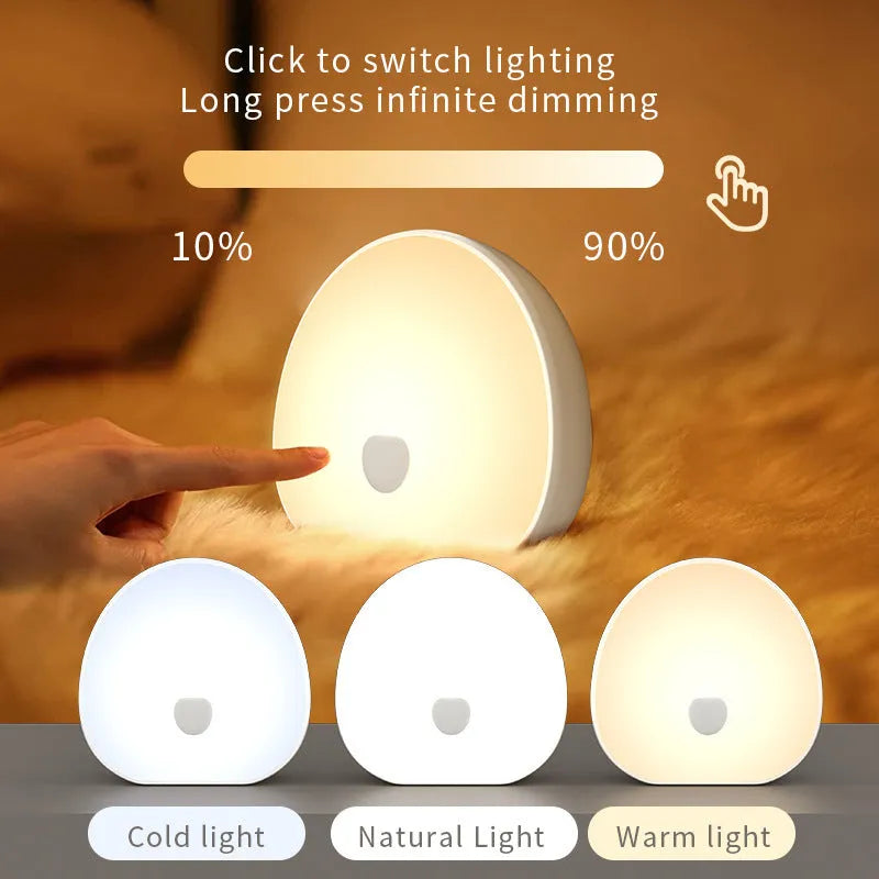 White rechargeable baby night feeding comforter with music function for infant settling