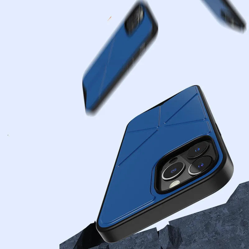 Simple Black TPU back cover case on an iPhone 13 Pro Max, showing clean design and precise button cutouts.