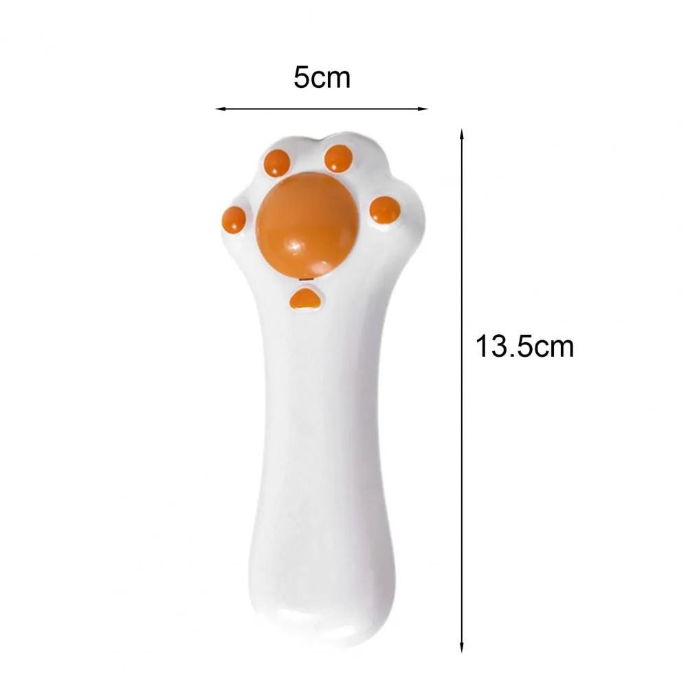 Cartoon-shaped cat toy and massage comb with comb teeth and a dust-proof cover, shown in assorted colours.