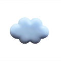 Resin car fragrance clip in pastel colours with cartoon cloud design for vent mounting