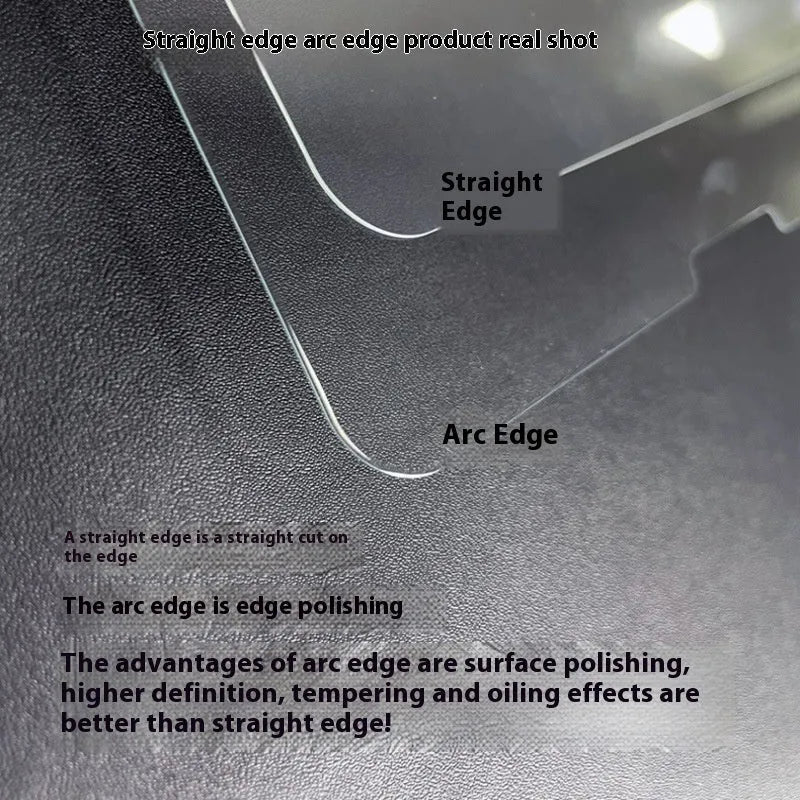Two tempered glass screen protectors for Samsung Galaxy tablets in a leather bag.