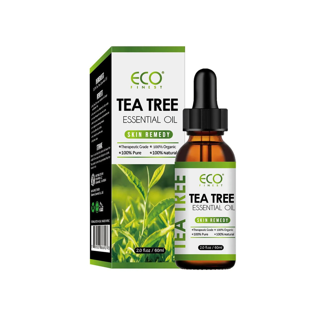 60ml bottle of Australian tea tree essential oil for massage and skin application