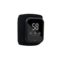 Electric heating ankle sleeve showing black and grey colour options with rechargeable heating function