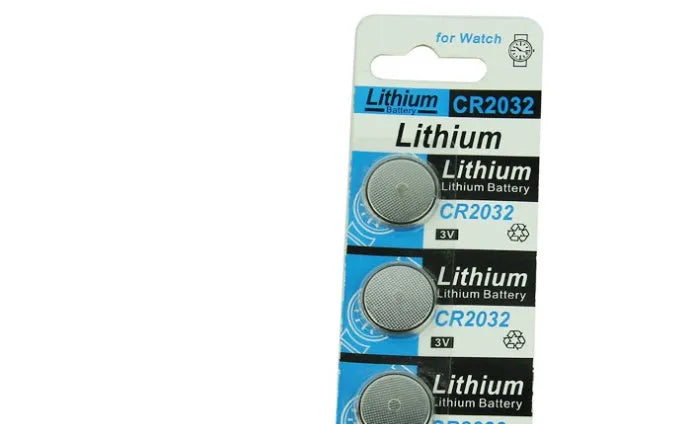 CR2032 3V lithium button battery pack for electronic scales and remote controls