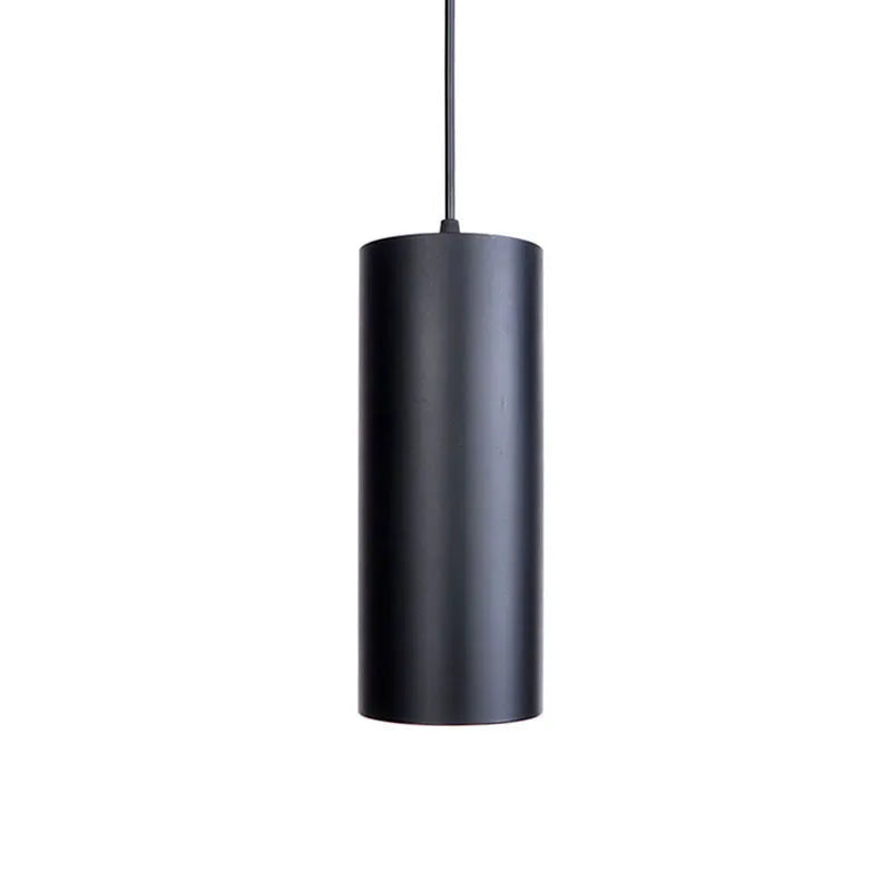 Retro industrial iron chandelier with simple design in matte black finish for bedroom or living room ceiling lighting