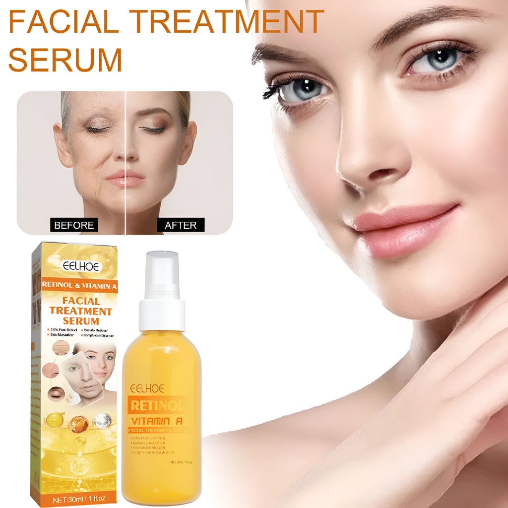 30ml retinol anti-wrinkle essence spray in box packaging