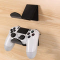 Universal game controller mounting bracket in black colour showing installation options