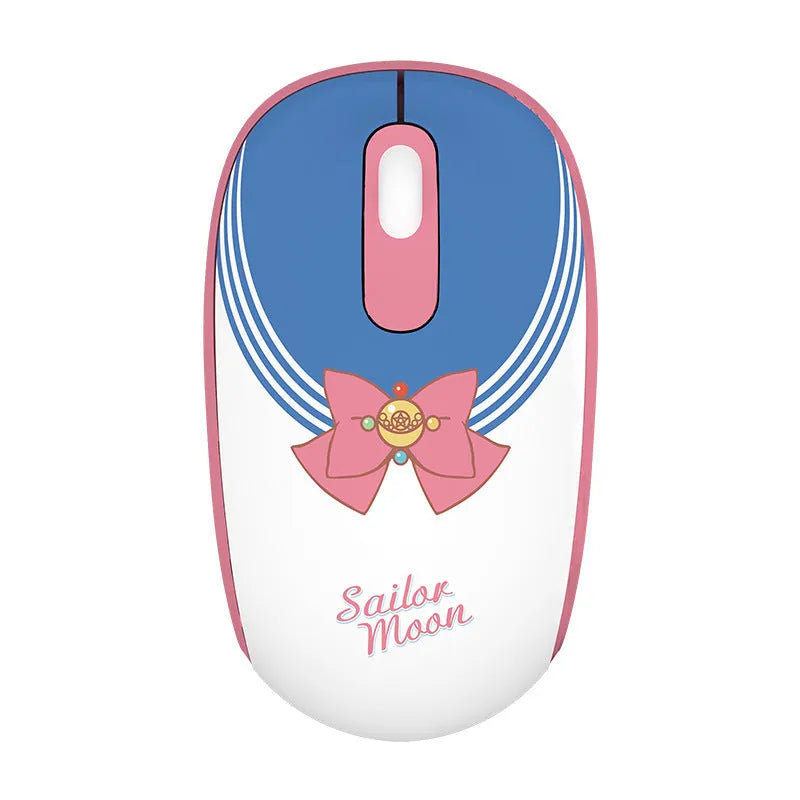 Sailor Moon wireless mouse in character colours with USB receiver