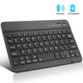 Mini Bluetooth wireless keyboard in black or white colour with 10-metre range
