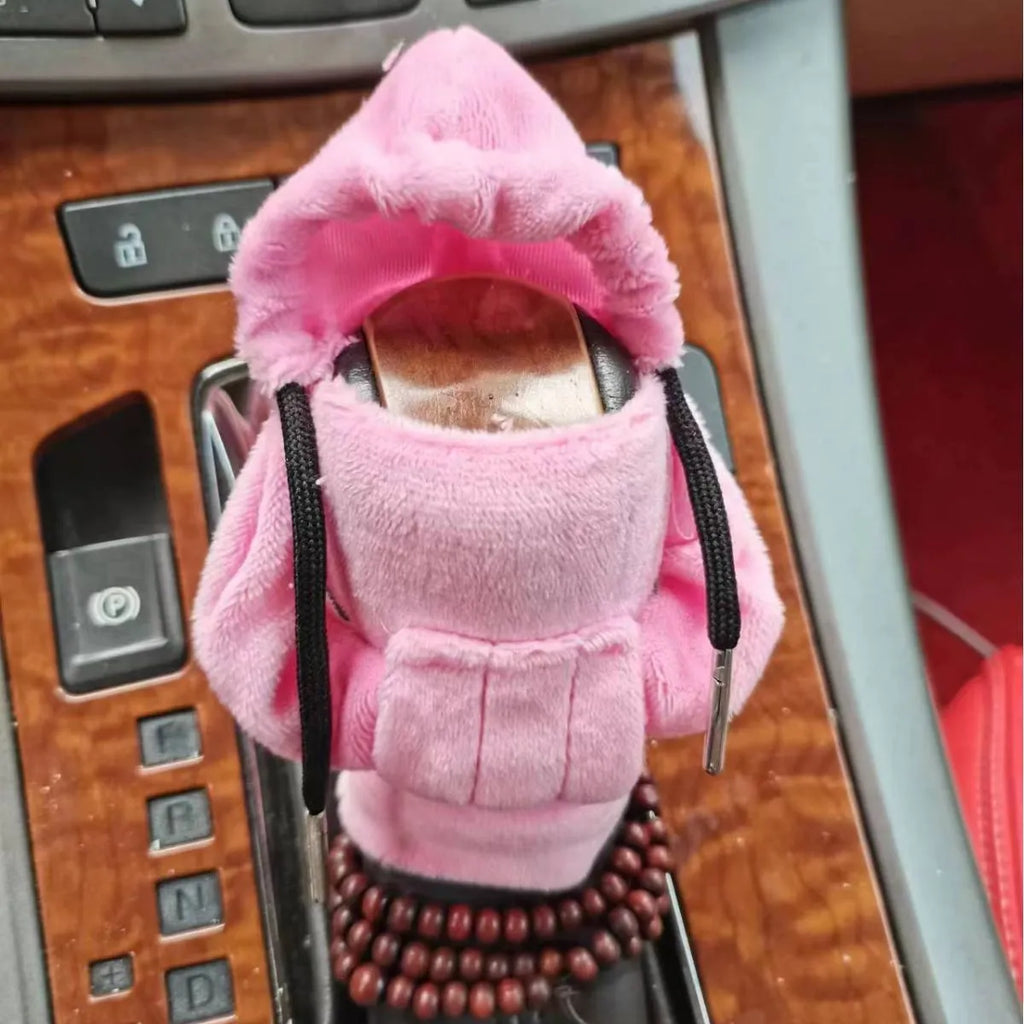 Dutch velvet car gear knob and handbrake sleeve cover in multiple colour options