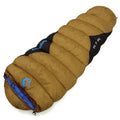Cotton sleeping bag in Army Green colour with compression bag for outdoor camping and fishing