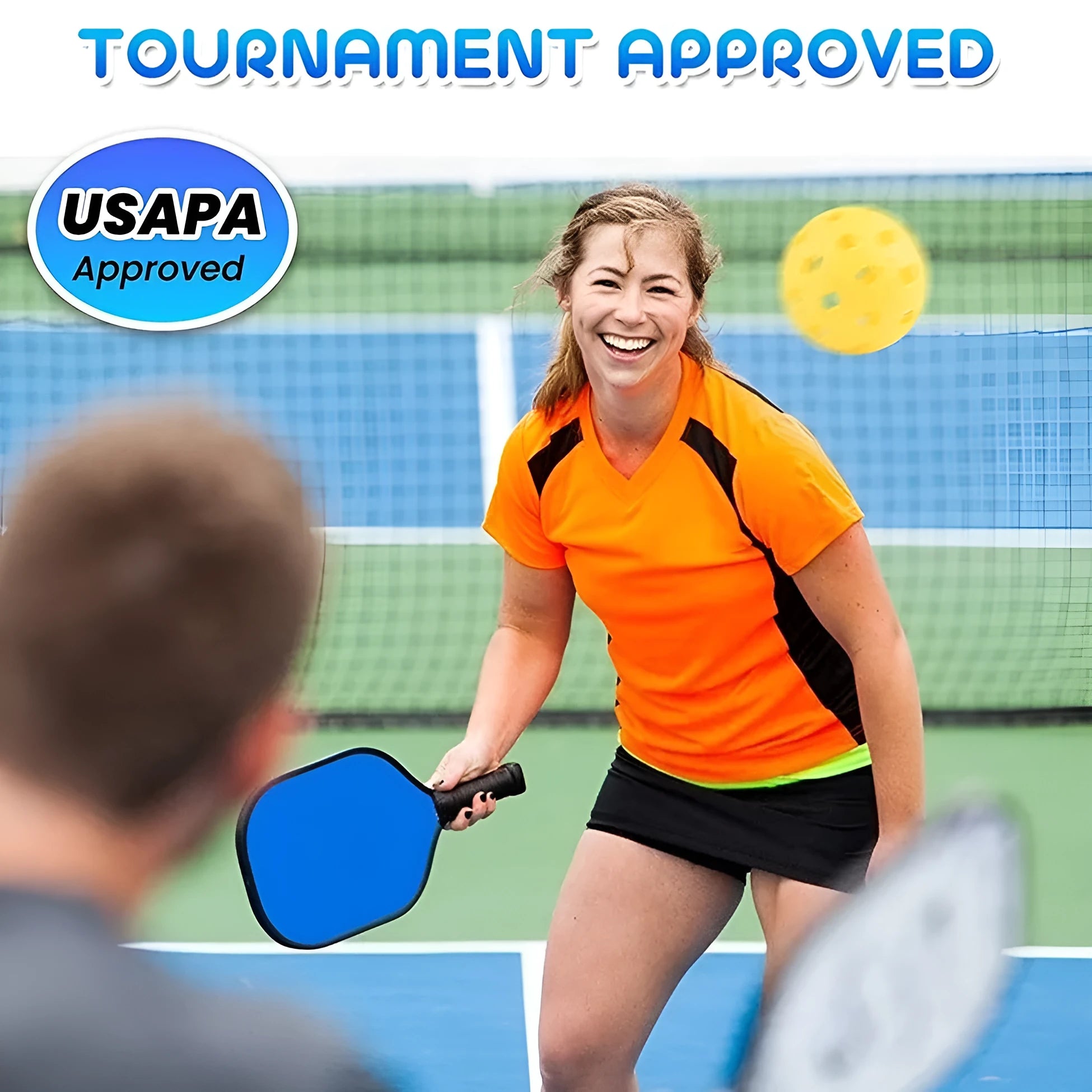 Poplar Peak wooden table tennis racket suitable for pickleball and sports training