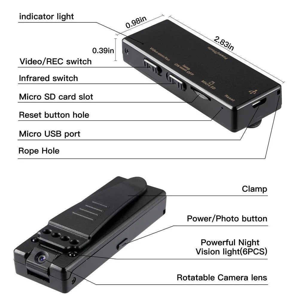 Black 1080p HD DV home camera with a rotating lens on an ABS plastic body.