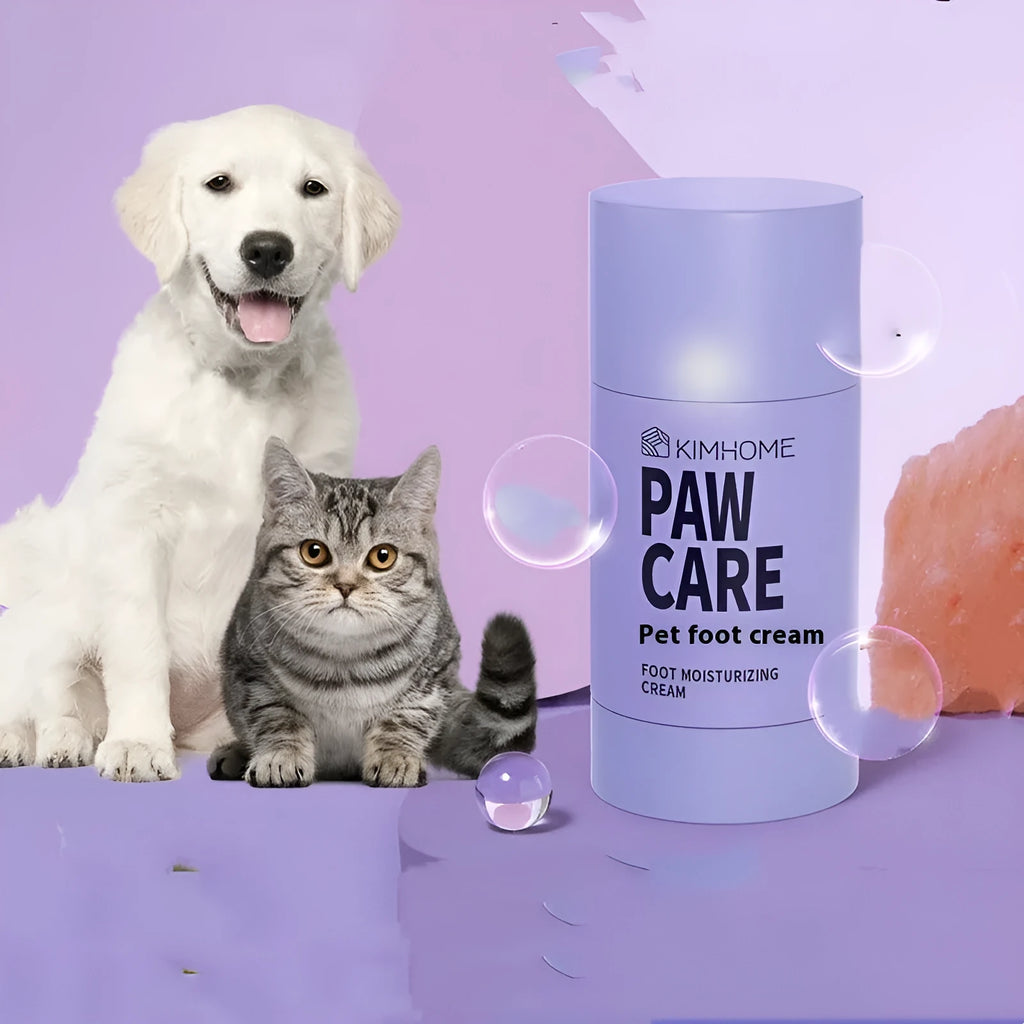 40g tube of pet foot moisturising cream for cats and dogs with Brazil palm wax