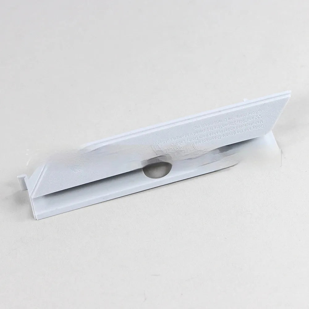 Black and white hard drive baffle disc cover for 3.5-inch PC storage drives