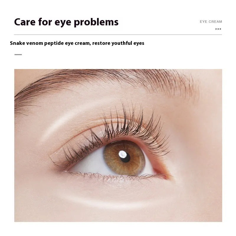 30g peptide firming eye cream in packaging for dark circle treatment