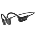 Wireless bone conduction headphones with hanging neck design in multiple colours for sports use