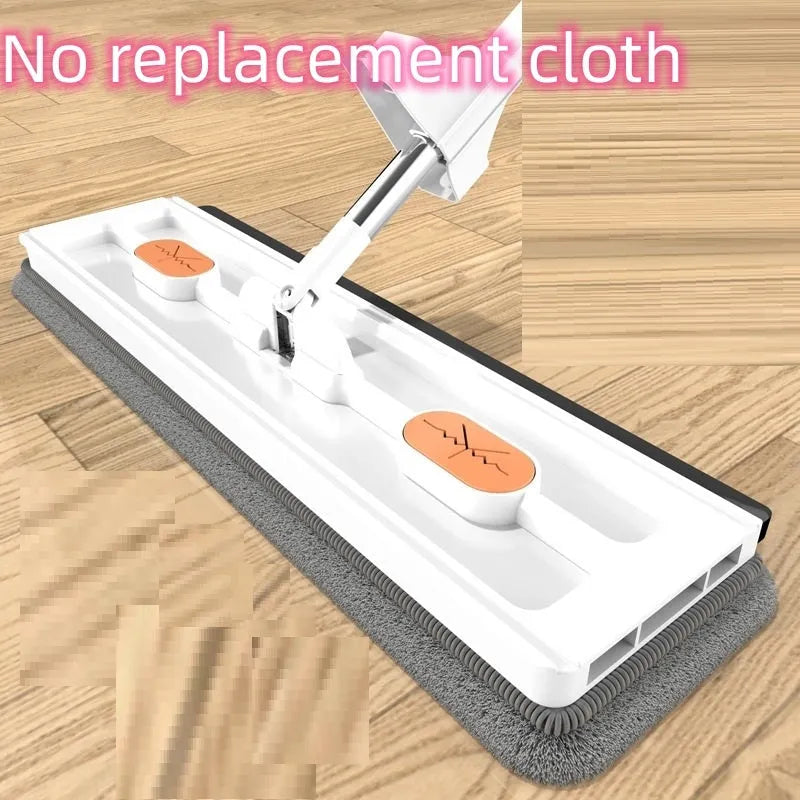 New style large flat mop with 360 rotating head and 137cm stainless steel handle for cleaning tile and wood floors