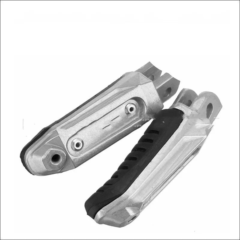 Black aluminium alloy Suzuki motorcycle footpeg replacement set for multiple models