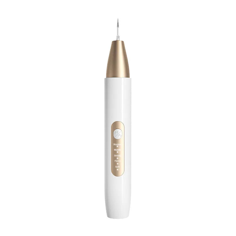 Gold ultrasonic tooth cleaning device for tartar and stain removal