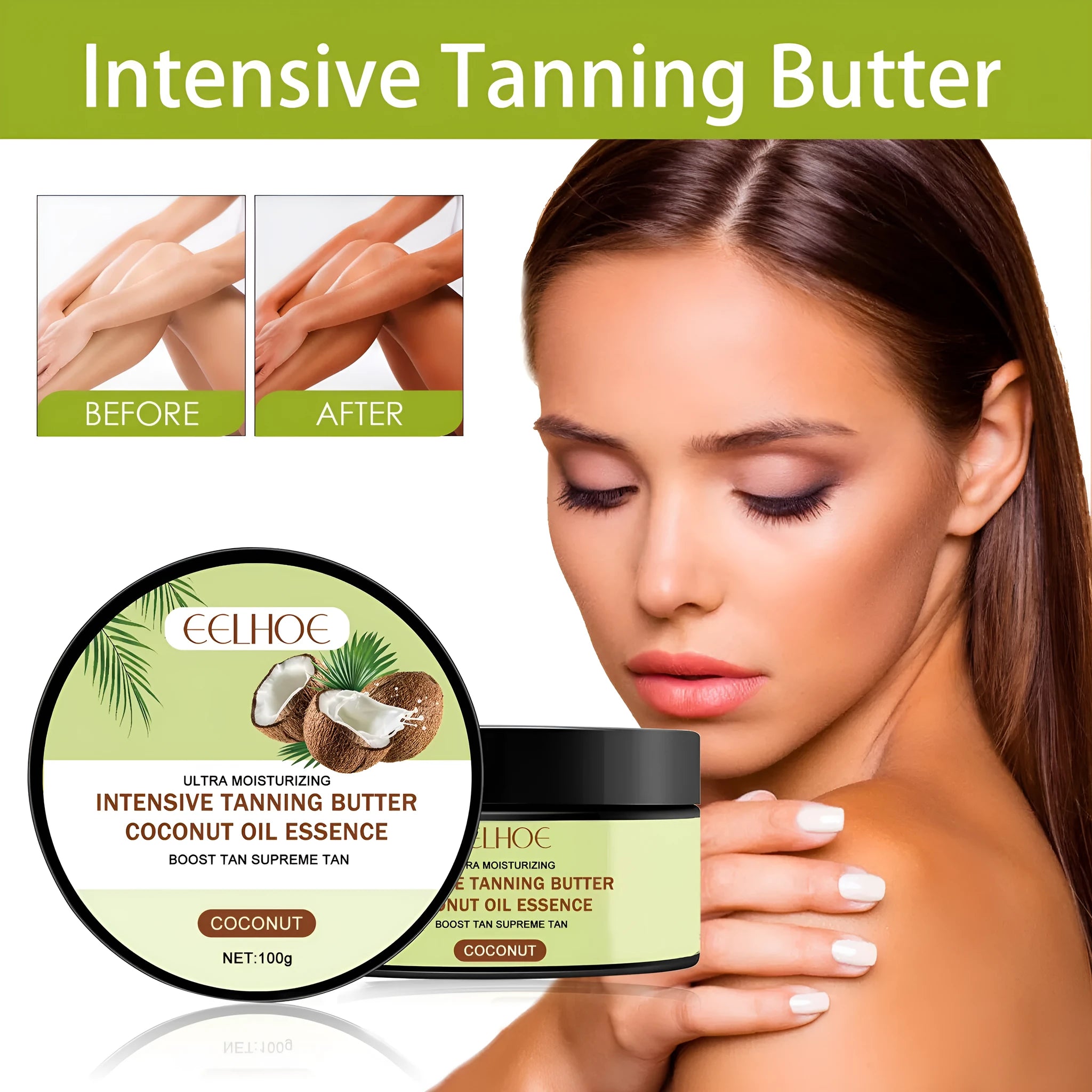 100g jar of coconut oil blackening cream for outdoor leather frost protection