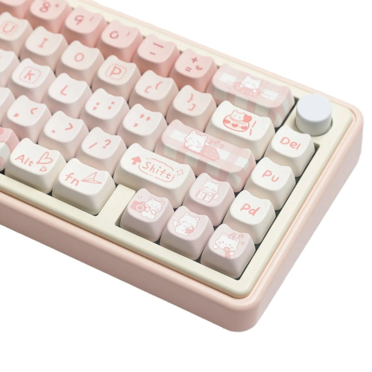 Full set of PBT sublimation key caps for mechanical keyboard with over 98 keys