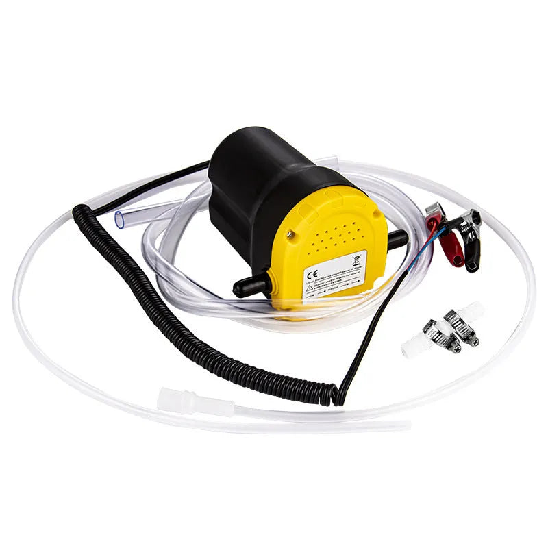 12V electric self-priming oil gear pump body made of engineering plastic for engine oil transfer