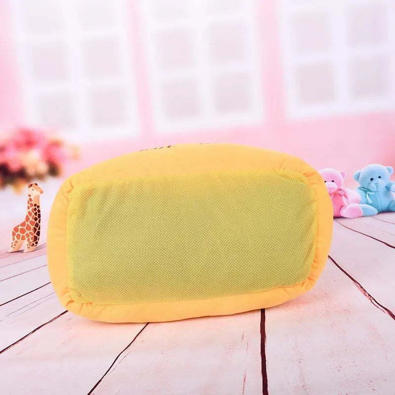 Brown hot dog bed with removable cushion for small medium large dogs
