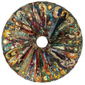 Thirty painted glass tarot paper bookmarks with cute designs arranged in set