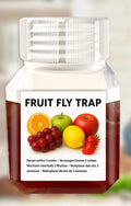 Fruit fly bait liquid bottle with funnel and non-funnel specification options for indoor pest control