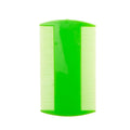 Double-edged plastic fine-toothed flea comb in various colours on a white background.