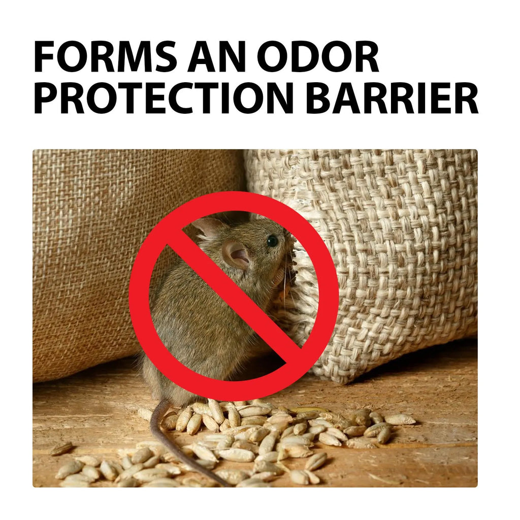 60ml natural mouse repellent spray bottle with essential oil formula for home and car use